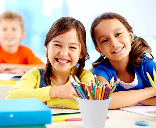 Misbest Easter Decoration Metal Buckets Egg Bucket With Handle,6 Pack Colored Galvanized Bucket For/Easter/Halloween/Christmas/Birthday Party's, Wedding Diy Decorations, Kids Party Favors #TOP6