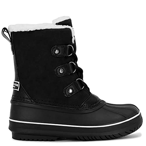 LONDON FOG Unisex Moorgate Cold Weather Warm Lined Snow Boot Toddler and Youth Sizes2