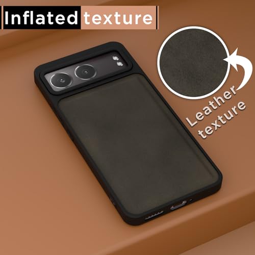 Image of Pikkme Back Cover for OnePlus Nord 4 5G | PU Leather, Full Camera Protection, Super Soft-Touch & Raised Edges Bumper Case (Brown)