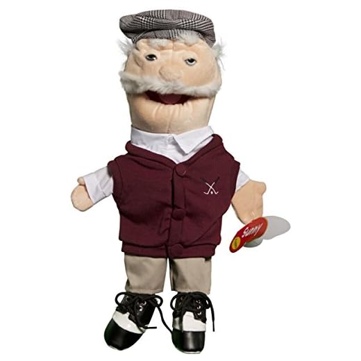 Sunny toys 14" Grandpa/Golfer Glove Puppet