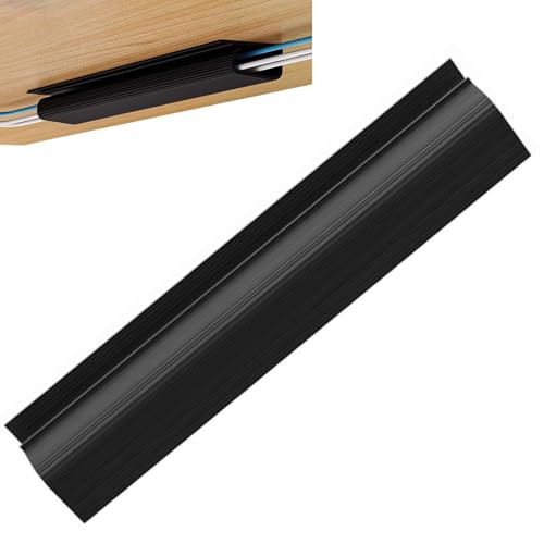 Gestión de cables debajo del escritorio, soporte para bandeja de cables, bandeja de gestión de cables de escritorio, caja de gestión de cables debajo de la mesa, bandeja organizadora de cables para