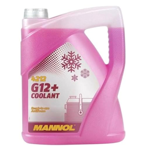 HTE - Mannol Germany G12+ Red Antifreeze Coolant (5L)