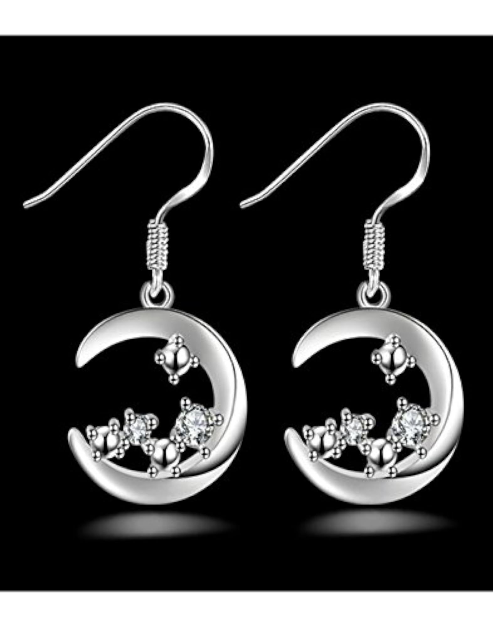 Sterling Plated Drop Earring - Hot &