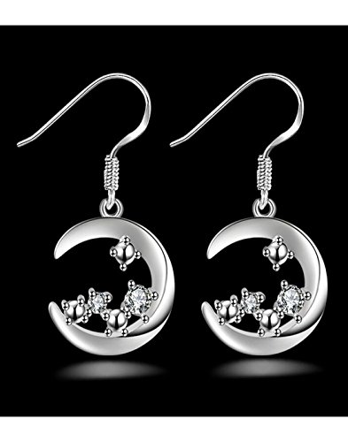Sterling Plated Drop Earring - Hot &