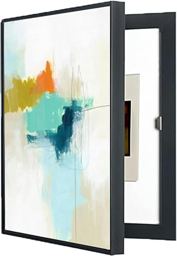 Couvercle de boîte à fusibles amovible pour coffret de compteur électrique décoratif 40x50