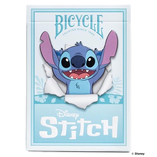 image for Bicycle Disney Stitch Inspired Playing Cards, Standard 52 Deck of Card