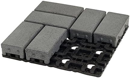 AZEK 4 in. x 8 in. Waterwheel Permeable Paver