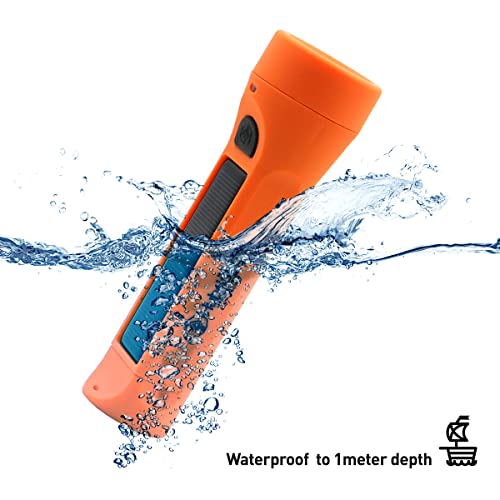 Hybridlight Journey Seeker 300 Solar Led Waterproof Flashlight And Charger, Orange #TOP6