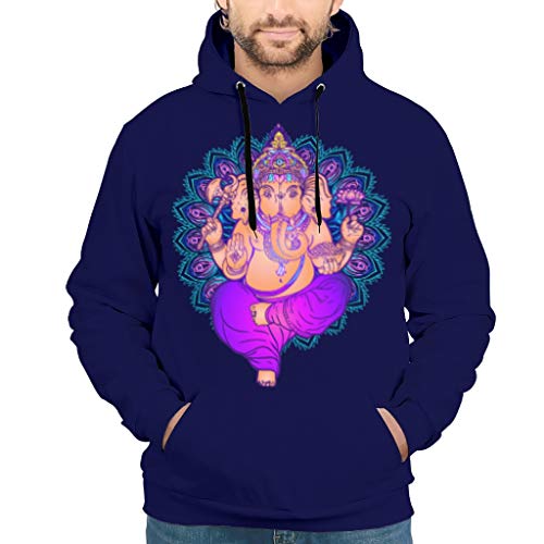 Preisvergleich Produktbild NeiBangM Herren Casual Hoodie Sweatshirt Elephant Longsleeve Langarm Sweatshirt Pullover Rundhals Für Frauen White 3XL