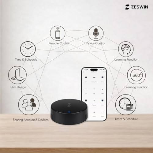 Image of Astra Smart WiFi IR Control Hub Universal Remote for AC, TV, Set Top Box, Air Cooler & Home Theatre | Compatible with Alexa, Google Assistant & Siri | All-in-One Infrared Blaster (Pack of 3)
