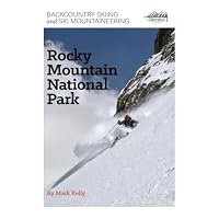 Backcountry Skiing and Ski Mountaineering in Rocky Mountain National Park 0988401215 Book Cover
