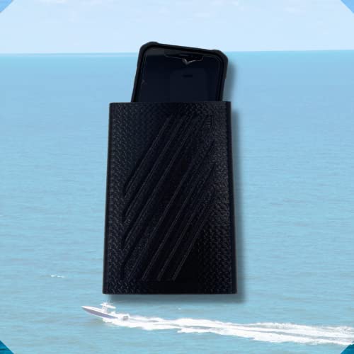 FRESHe Soporte para Teléfono de Barco - Mantenga su Teléfono Seco y Seguro en el Agua - Se Monta fácilmente en Cualquier Barco y Sostiene Cualquier Teléfono - Negro miniatura 4