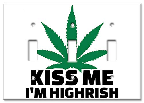 Art Plates 3-Gang Toggle OVERSIZE Switch Plate - OVER SIZE