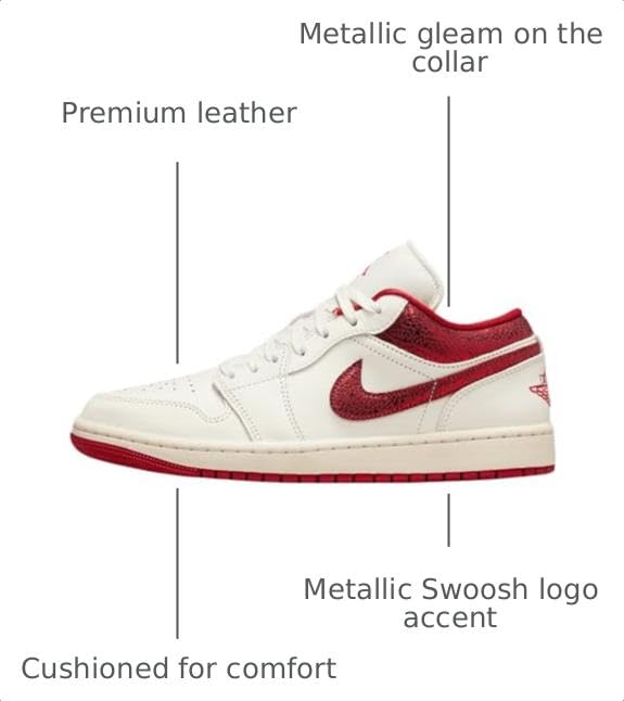 Image of Nike Women's WMNS Air Jordan 1 Low Sneaker