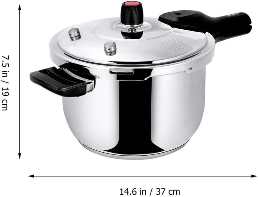 Olla a presión de acero inoxidable 0.1 L miniatura 5