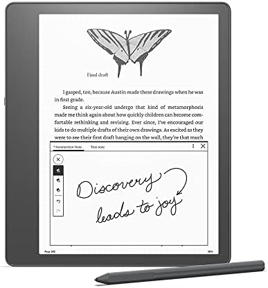 Kindle Scribe | The first Kindle for reading and writing. Features a 10.2-inch, 300 ppi Paperwhite display and includes Premium Pen | 64 GB