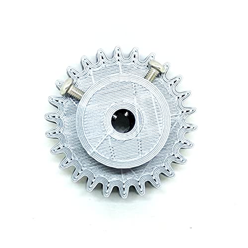 Image of INVENTO 1pcs 3D Printed Plastic Spur Gear 14 Teeth + 26 Teeth, 1.5 Module, 10mm Width, 8mm hole for DIY Projects