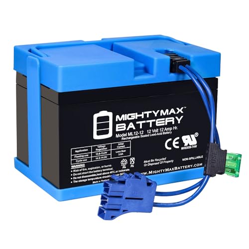 Mighty Max Battery 12V 12AH Replacement Battery Compatible with Action Wheels Mega Tredz Yamaha Raptor 700R Disney Frozen Sleigh Battery Powered Ride On