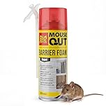 The Big Cheese Barrier Foam - 400ml Stop Mouse Access Through Holes & Gaps in Walls, Protect Cabling and Vulnerable Cavity Areas, Odor Destroyer and Pheromone Trail Remover