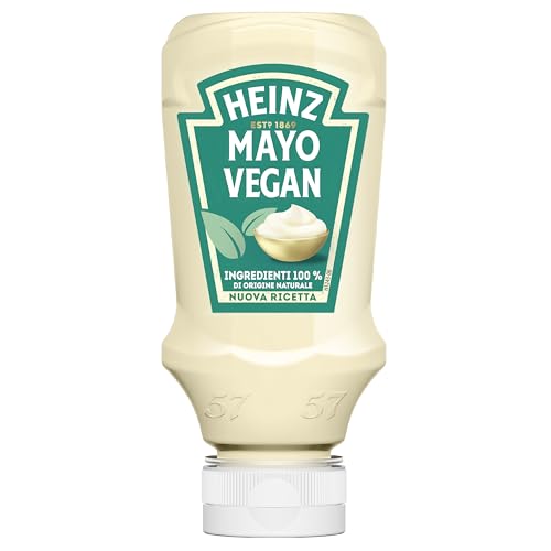 Heinz Maionese Vegan Top Down - 220 ml (8 Pezzi)