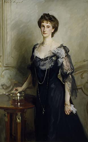 Tableau Lady Evelyn Cavendish de John Singer Sargent, impression d'art vintage, 60x90cm