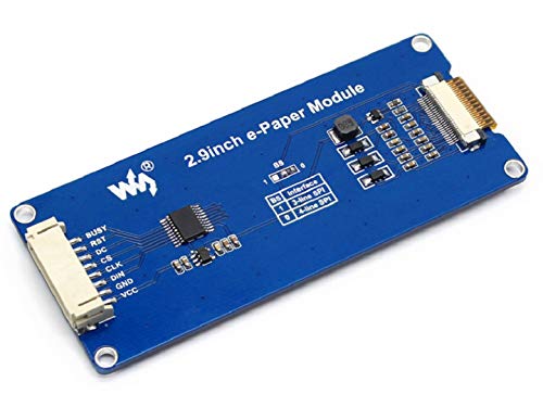 2.9Inch E-Ink Display Module 296X128 Pixel White,Black Two-Color 3.3V/5V E-Paper Screen Lcd Support Partial Refresh Spi Interface For Raspberry/Jetson Nano/Ard/Nucleo #TOP2