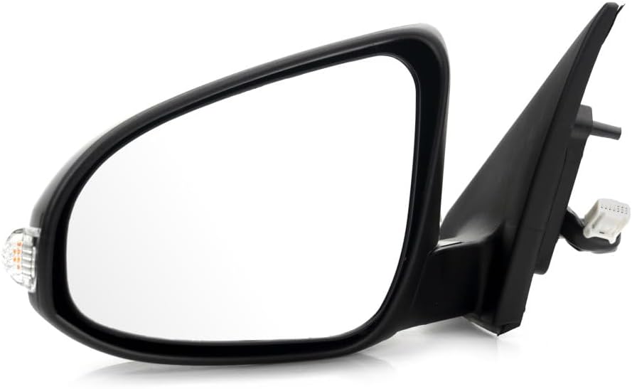 For Toyota Avalon 2013 2014 2015 Door Mirror Driver Side | Power | Heated | w/Memory | w/Signal Light | Paint To Match | Replacement For 87906-07040 | TO1320292