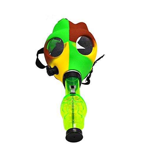 Masker Waterpijp Bong Silicon Skull Shape Mask Bong Roken Shisha Waterpijp Voor De Partij Van Het Kostuum En De Pret Van… - Image 3