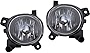 KarParts360 Compatible With Audi S5 2008 2009 2010 2011 2012 Fog Light Assembly Pair Driver and Passenger Side w/Bulbs For VW2592115 VW2593115