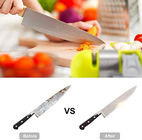 image for AUTGORE Kitchen Knife Sharpener - 2-Stage Mini Knife Sharpening Tool H