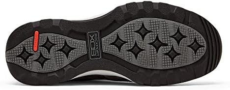 Rockport Men's XCS Riggs Blucher Water Resistant Walking Shoe, Steel Grey Suede/MESH, 10.5 | Image 2
