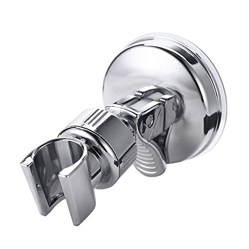 Support de pomme de douche réglable, fixation murale en chrome pour salle de bain, ventouse pour pomme de douche à main Cover