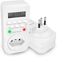 Aparelho Timer Temporizador Digital Bivolt Automático Com Visor LCD