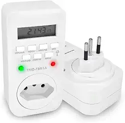 Aparelho Timer Temporizador Digital Bivolt Automático Com Visor LCD