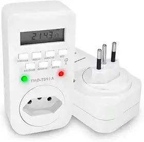 Aparelho Timer Temporizador Digital Bivolt Automático Com Visor LCD