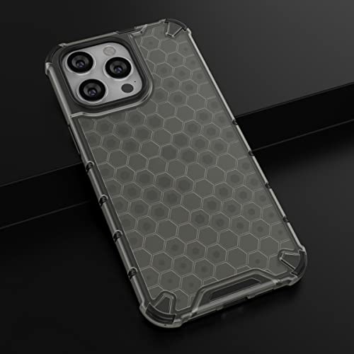 Image of Glasgow Back Case Cover Compatible with [ Apple iPhone 14 Pro Max ] (Stylish Design) -Black