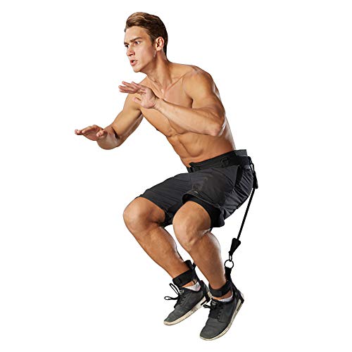 MetaBall résistance Appareil d’entraînement de renforcement des Jambes et Sangle d’agilité Bounce Trainer Jump Basketball Volleyball Football Sports Cover