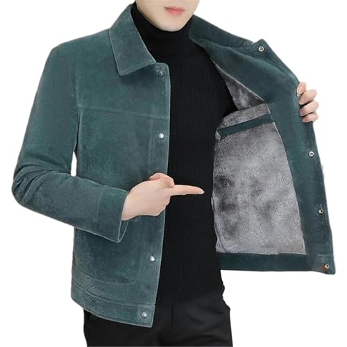 Veste d'hiver en laine mélangée d'une finition haut de gamme coupe XL
