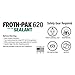 FROTH-PAK 620 Sealant - 2 Component Foam Insulation Kit - A Tank, B Tank, 15' Hose - Closed Cell, Quick Cure, Polyurethane, Expanding Spray Foam