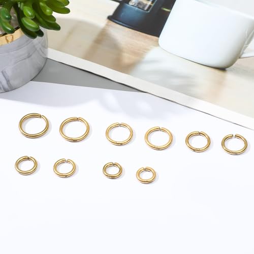 NEWITIN 10 Pieces Gold Clip On Earrings for Men Stainless Steel Hoop Earring Non Piercing Fake Earring Unisex Clip on Hoop Earrings for Women Men3