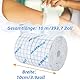 Fixomull Stretch 10cm×10m, Fixomull Skin Sensitive Atmungsaktives Medizinisches Klebeband, Vliesstoff Fixierpflaster Rolle Für Oberschenkel Rücken Schulter, Medizinisches Band Nicht Gewebter