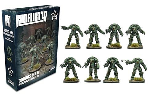 Konflikt 47 miniatures bloc soviétique figurines 28 mm Guards MK II Armoured Infantry