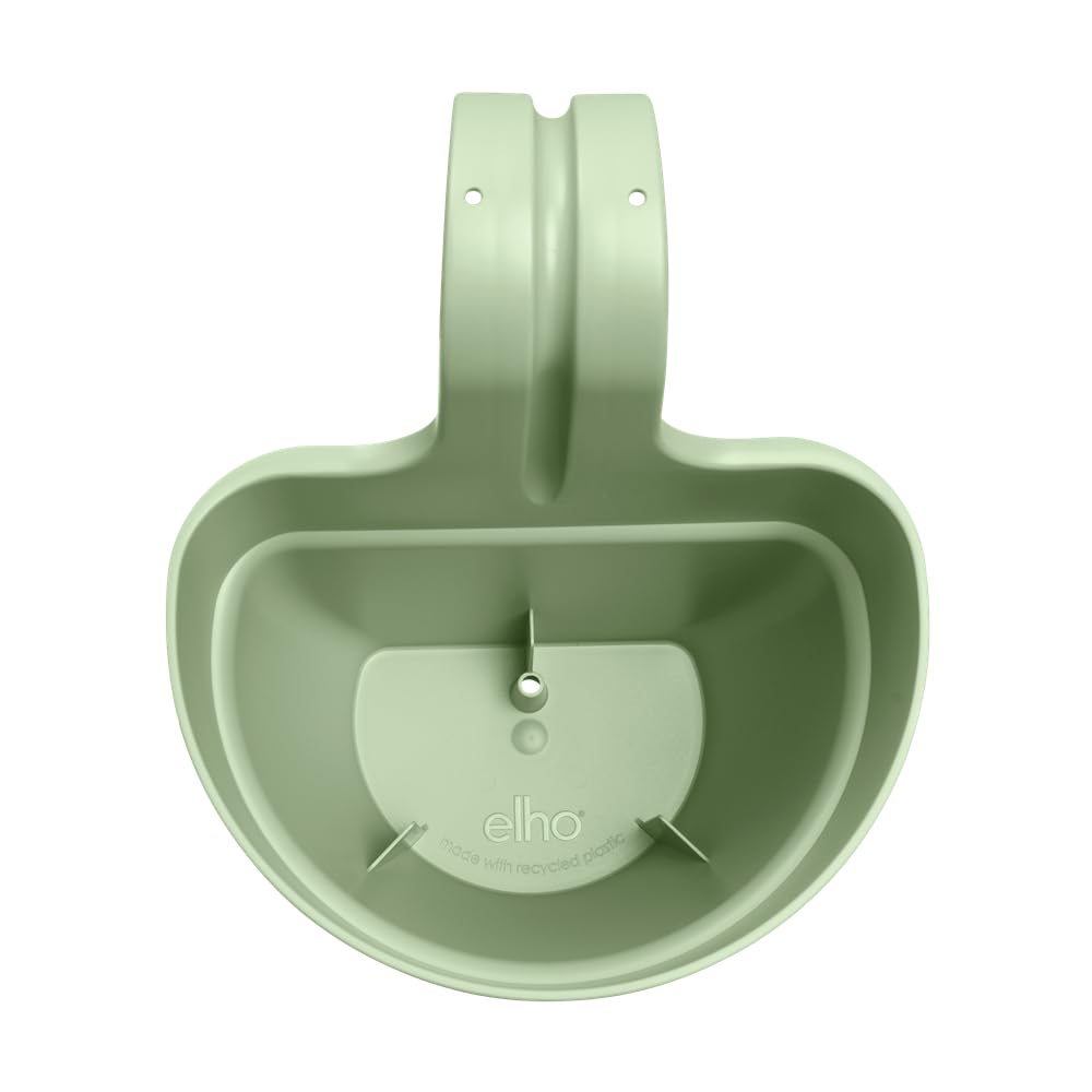 elho Vibia Campana Easy Hanger S 21 - Planter for Balcony & Outdoor - diameter 20.5 x H 26.5 cm - Green/Pistachio Green - Image 4