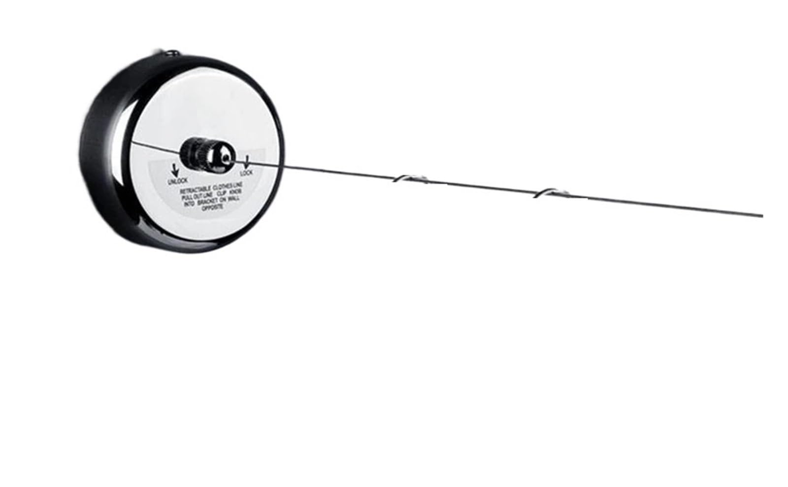 Balcony Invisible Retractable Clothesline Bathroom Dormitory Drying Clothes The Blanket Organize Clothing Storage Rope(Wire rope)