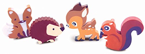 The Piggy Story 'Fox & Woodland Animals' Set of 4 Die-Cut Mini Erasers in Gift Box The Piggy Story 'Fox & Woodland Animals' Set of 4 Die-Cut Mini Erasers in Gift Box