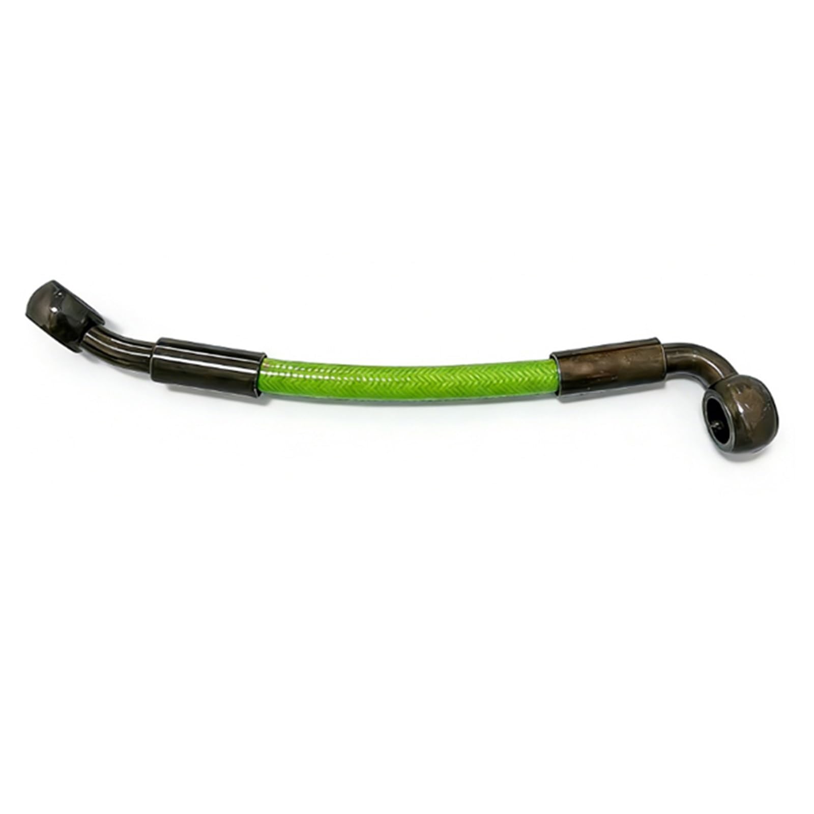 Kmwshan One Color Motorbike Brake Line M10 Banjo 28°-90° Motorcycle Accessories Hydraulic Braided Brake Line Cable Oil Hose Green 10Cm-500Cm