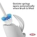 OXO Good Grips Compact Toilet Brush & Canister - Gray