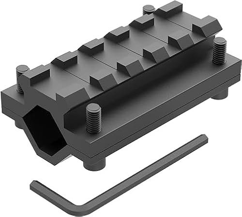 Eastern Tactical Supply Barrel Clamp Picatinny Rail Mount for Flashlight Laser Bipod (0.5-0.84 inches)