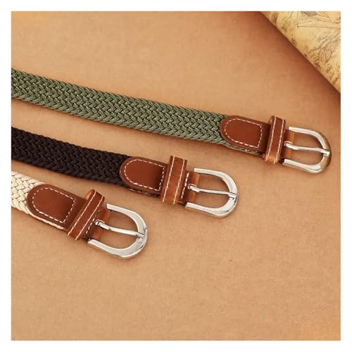 Belts for Women, Women's Elastic And Elastic Woven Belt In One Outfit, Casual And Versatile Denim Belt For Men And Women3