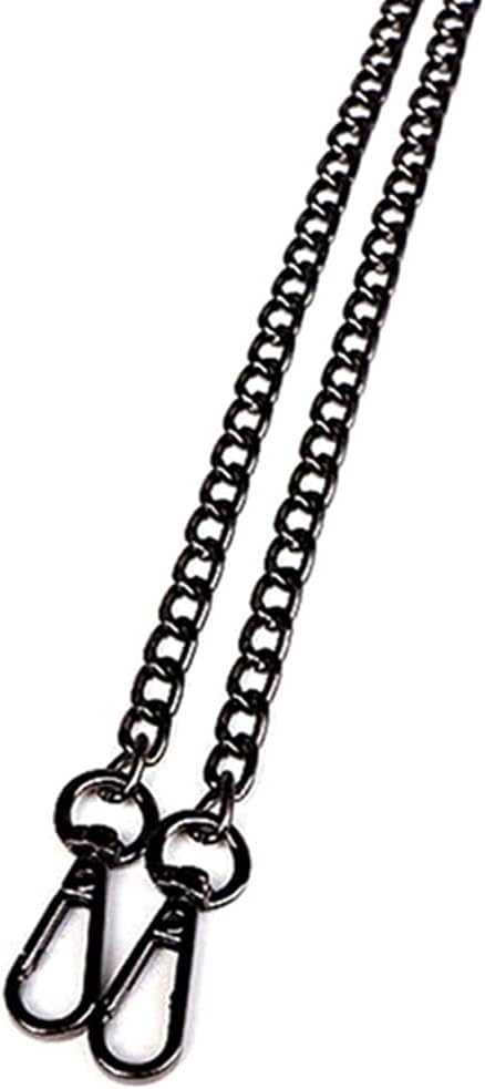 10Pcs Lobster Clasps Alloy Oval Chain Hooks Clutch Purse Bag Handbag Handle Accessories 120cm 60cm(C,60cm)